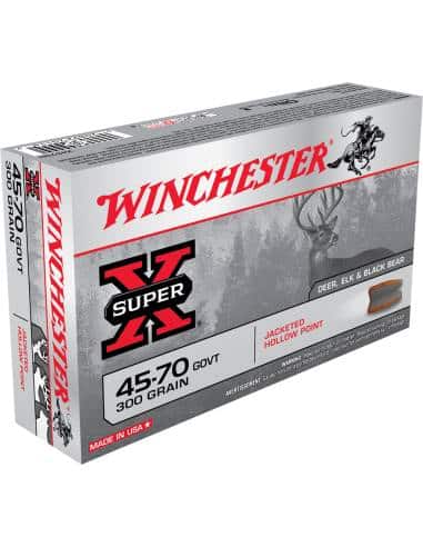 Winchester Jacketed Hollow Point Cal. 45-70 GOVT 300 gr - X4570H
