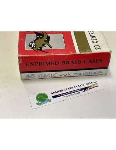 Bossoli 45 basic da trimmare 15 bossoli