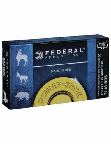 Federal Ammunition Soft Point Cal. 308W 180 gr