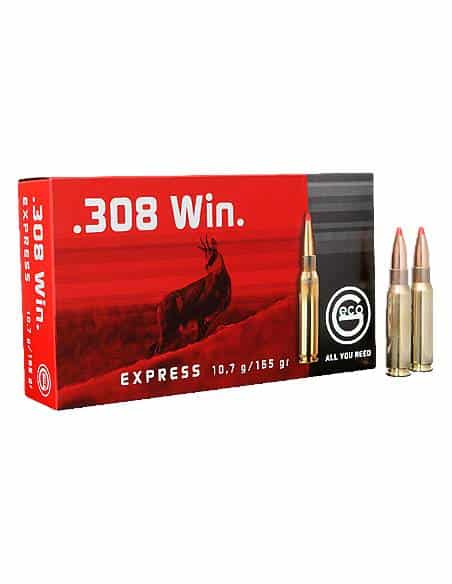Munizioni Cartucce Geco Express Calibro308W 10.7g 165 gr - 2317804