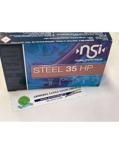 Cartucce nsi steel piombo numero 2 3/4 grammi 35