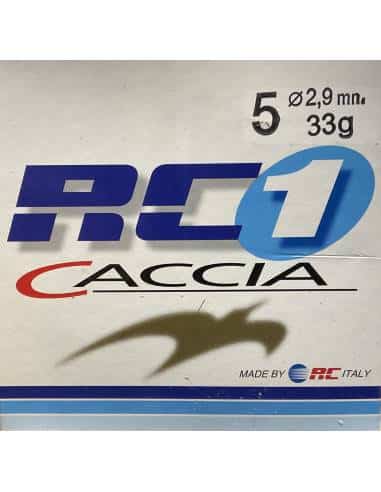 Cartucce rc1 calibro 12 piombo 5 grammi 33