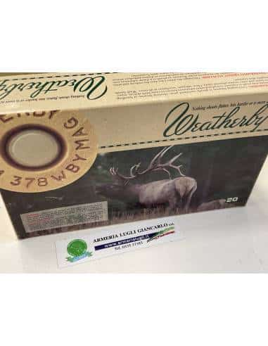 Cartucce weatherby calibro 378 wby 300 granì