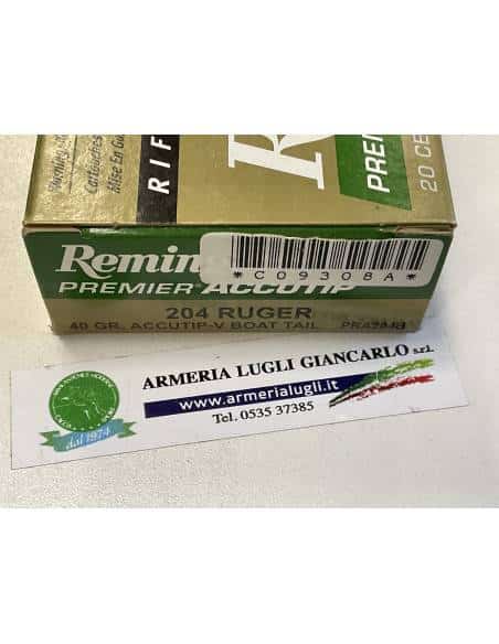 Munizioni calibro 204 ruger 40 grani