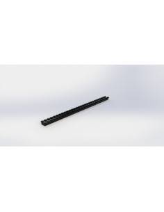 Base per armi Weaver Grezza in alluminio da 250mm