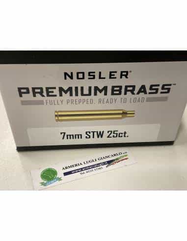 Bossoli nosler premium brass calibro 7MM STW 25 bossoli