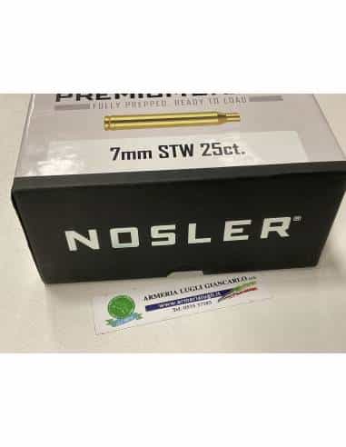 Bossoli nosler premium brass calibro 7MM STW 25 bossoli