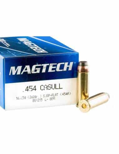 Magtech Cal. 454 Casull 260 gr SJSP-FLAT