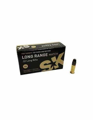 Cartucce SK Long Range Match .22LR 50 colpi