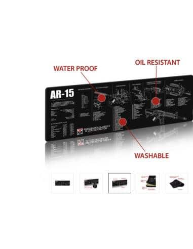 Tapettino per pulizia armi ar 15 m16 tekmat ar-15 ultra 44