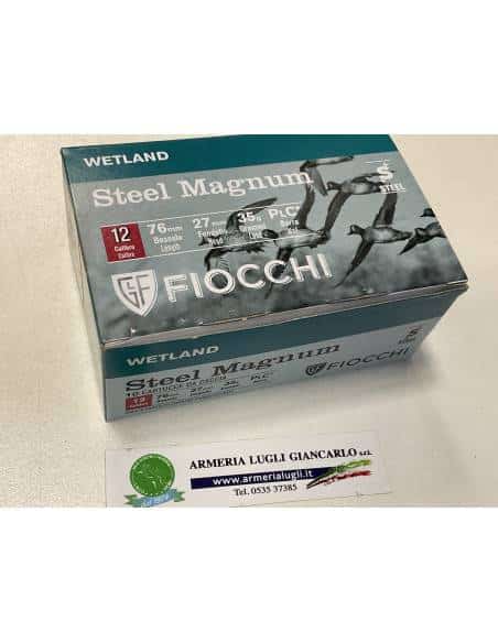 cartucce calibro 12 fiocchi steel magnum 35 grammi piombo numero 2 confezione da 10 cartucce