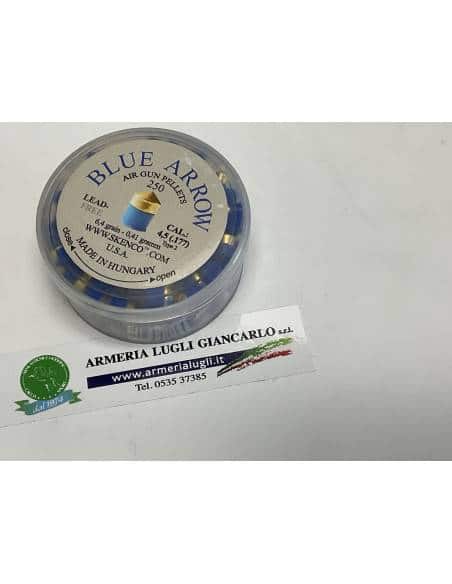 Pallini blue arrow air guns pellets quantità 200 pezzi