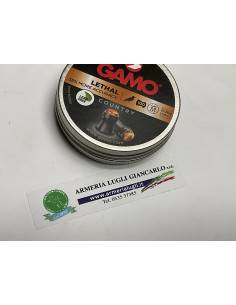 Pallini pellet piombini per carabina Gamo lethal calibro 4,5 quantità 100 pezzi Gamo Lethal Cal.4,5 0,36G