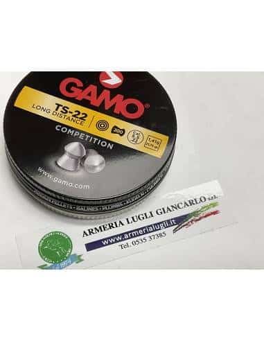 Pallini gamo ts-22 long distance quantità 200