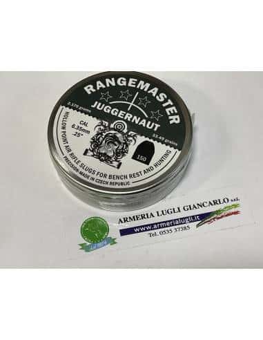 Pallini calibro 6,35 rangemaster juggernaut quantità 150