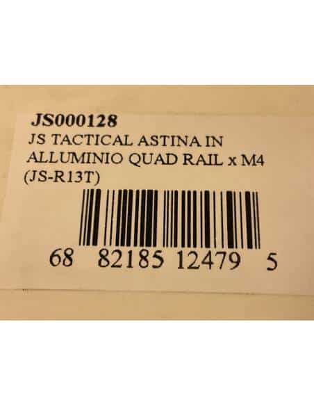 js tactical astina in alluminio quad rail per m4 codice js000128