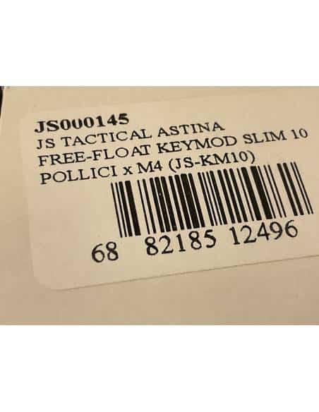 js tactical astina free-float keymod slim 10 pollici x fucili m4 codice js000145