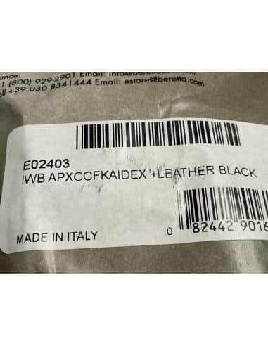 Fondina Beretta interna per apx iwb apxccfkaidex destra nera codice e02403