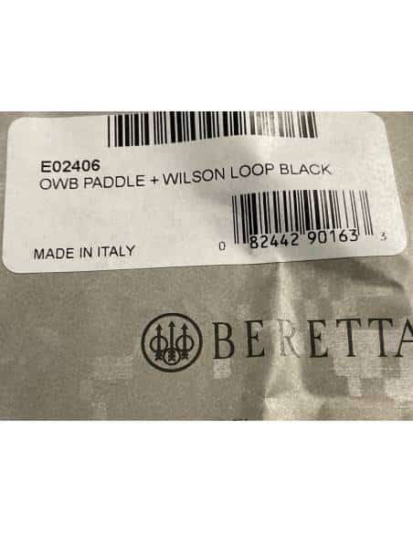 Fondina Beretta per apx interna owb paddle wilson loop nera codice e02406