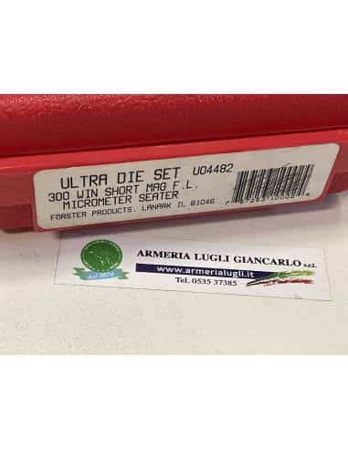Ultra die set u04482 calibro 300 win short mag f.L. Micrometrico seater