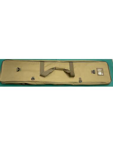 Fodero per carabina tan con ottica con tasche per fucili m4 ar15 130 cm x 35 cm con tasche laterali