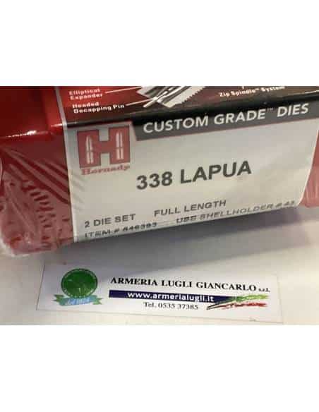 Hornady custom grade dies calibro 338 lapua codice 546393