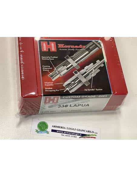 Hornady custom grade dies calibro 338 lapua codice 546393