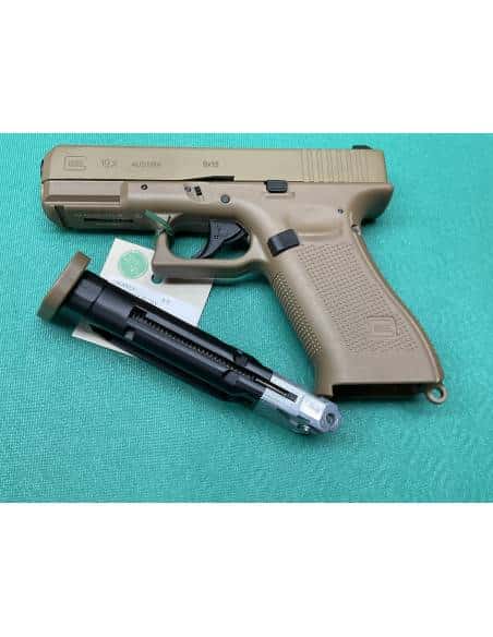 Umarex glock 19x blow tan calibro 4,5 Umarex Glock 19X CO2 cal. 4,5 mm 18 BB 5.8367