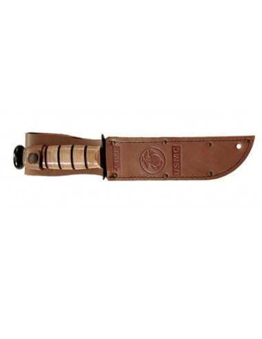 Ka-bar 1218 usmc-brown-serr