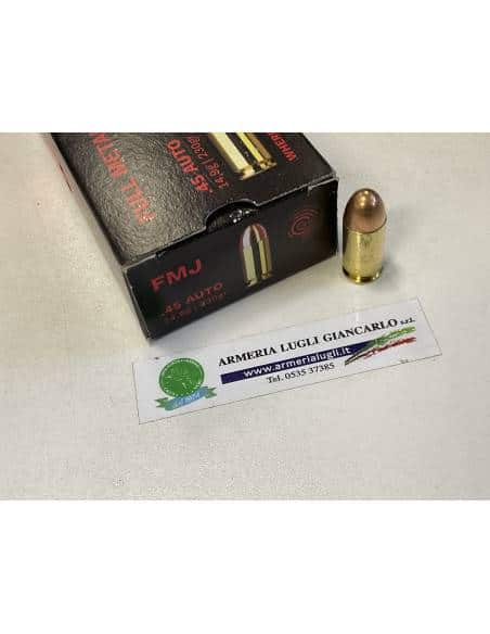 Colpi geco full metal jacket calibro 45 auto 230 grani