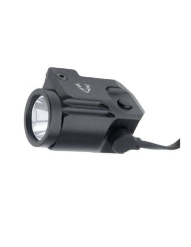 Tac Vector Optics vaide scarapper flashlight vapl-01 torcia a led 500 lumens subcompact nera per pistole codice sc000064