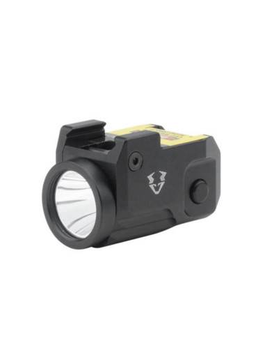 Tac Vector Optics vaide scarapper flashlight vapl-01 torcia a led 500 lumens subcompact nera per pistole codice sc000064