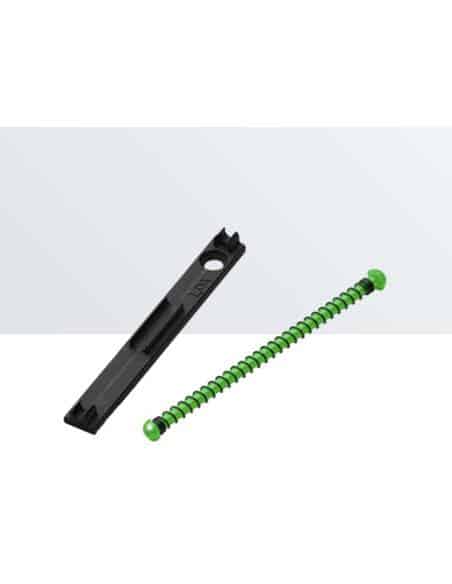 Mirino universale in alluminio SUPER BIG DOT Lpa mf40per fucili semiautomatici