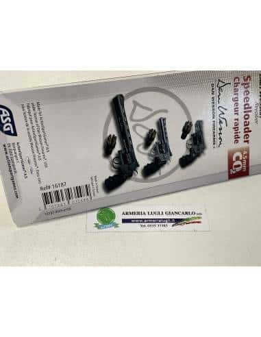 Speedloader revolver dan wesson asg chargeur rapid codice 16187 tamburo per pistole co2 ASG