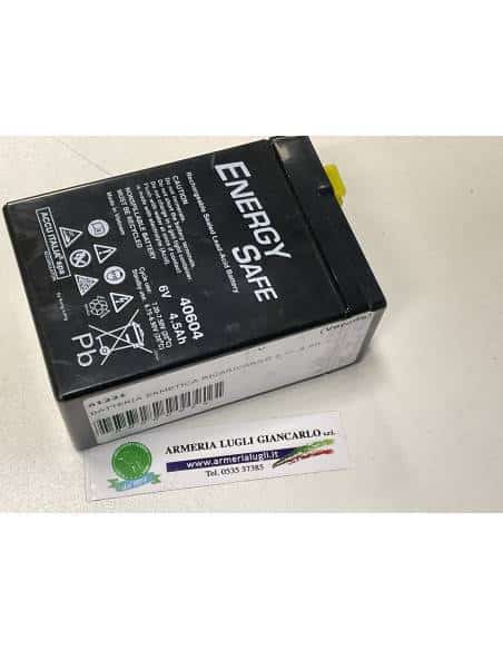Batteria emetica ricaricabile 6V -4 Ah codice 61221
