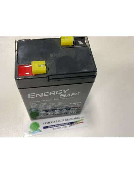 Batteria emetica ricaricabile 6V -4 Ah codice 61221