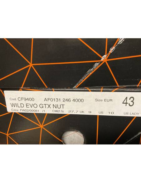 Scarpone CrispiGORE-TEX  wild evo ABSS gtx chestnut Numero 43codice cf9400 brown marrone alti