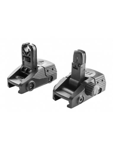 CAA - Set tacche di mira Flip Up in Polimero - Picatinny BGR BGF