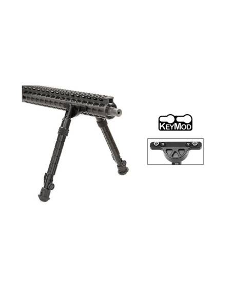 Utg Leaper - Bipod a due pezzi per guardamano con sistema KeyMod Codice TL-BPDK02
