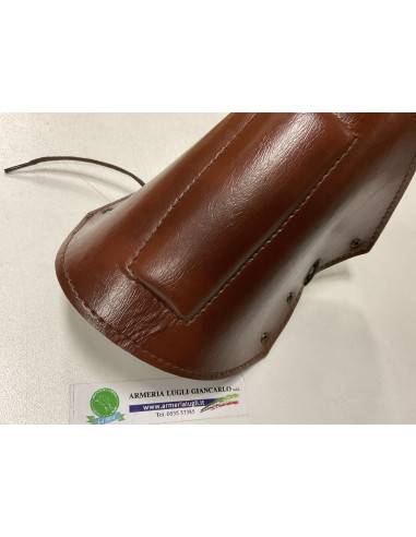 Poggia guancia in pelle per fucili con spessore nella parte superiore