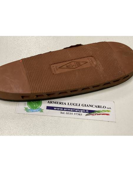 Calciolo in gomma mm. 15 ventilato colore marrone