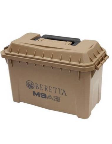 Valigetta plastica per pistole marrone  Custodia Valigia per pistola Beretta M9A3 Marrone C6A553