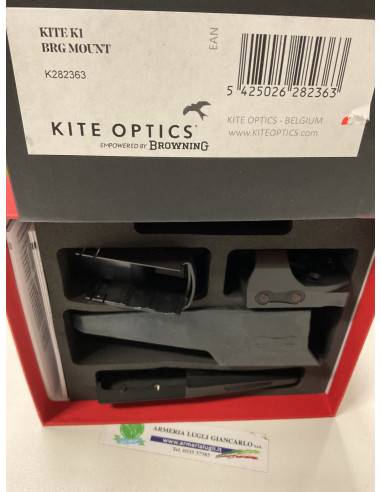 punto rosso kite optics k1 brg mount codice k282363 RED DOT – KITE OPTICS – K1 BRG MOUNT BL ,2MOA