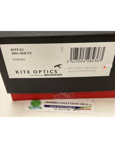 punto rosso kite optics k1 brg mount codice k282363 RED DOT – KITE OPTICS – K1 BRG MOUNT BL ,2MOA