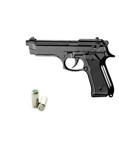 Pistola a Salve KIMAR Chiappa fire arms  Beretta 92 Cal.8 Top Firing Nera scacciacani codice 420.001