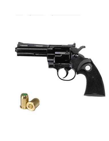 Revolver a Salve KIMAR Chiappa fire arms Colt Python 4" Cal.380 Top Firing Nera codice 330.014 scacciacani