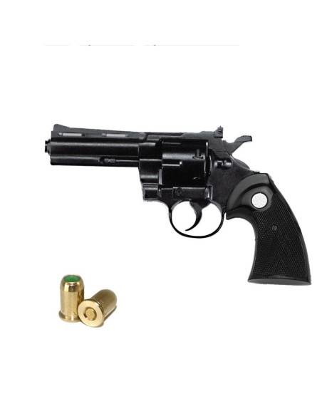 Revolver a Salve KIMAR Chiappa fire arms Colt Python 4" Calibro 380 Top Firing Nera codice 330.014 scacciacani