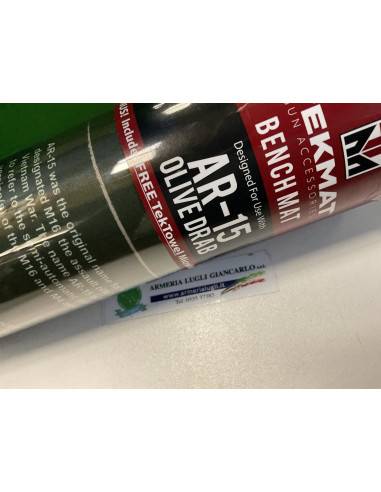 Tappeto pulizia armi per fucili ar15 m4 TekMat AR-15 Olive Drab Gun Cleaning Mat TKM.36-AR15-ODn