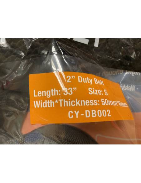 Cinturone cordura cytac duty belt taglia S 33’ codice cy-db002 l 50 mm length 46''