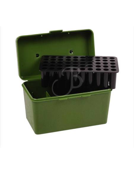 Cassetta porta munizioni con maniglia mtm 50 colpi codice 50rd. h50-rl-10 green
